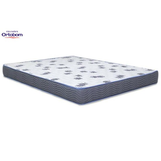 Colchão Casal Light 100% Espuma D33 Selado 138x188x17 - Ortobom | Suporta até 260kg